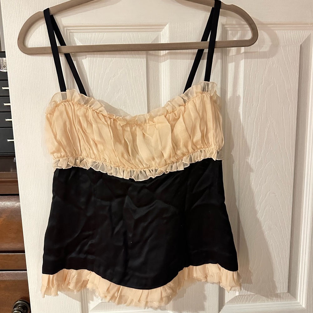 Dolce and Gabbana Silk Tank Top